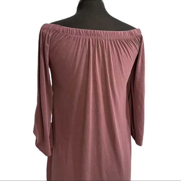 𝅺active USA Pink Bell Sleeve Tunic Top Sz S - Picture 10 of 15